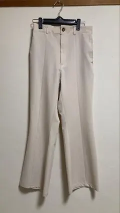 GRL ベージュ フレアパンツ Mサイズ