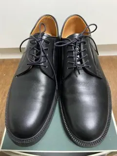 美品　B&Y ユナイテッドアローズ　プレーントゥシューズ　黒　25cmのサムネイル