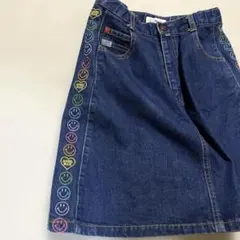 ANGEL BLUE　スカート　スマイル　150cm デニムのサムネイル