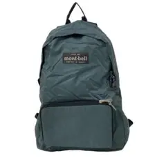 mont-bell モンベル リュック 折りたたみ ダークグリーン 緑 ブラックのサムネイル