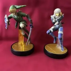 ゼルダの伝説amiibo リンクとウルフ