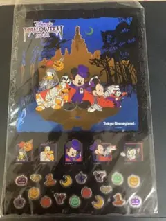 東京ディズニーランド　ハロウィン2001 ステッカー