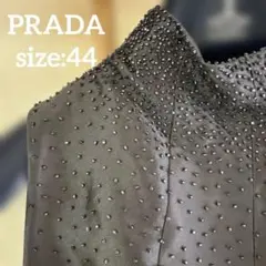 【美品】PRADA ノースリーブカクテルドレス　44のサムネイル