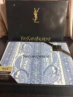 西川 YSL イヴ・サンローラン ピローケース 枕カバー 65×45 綿100