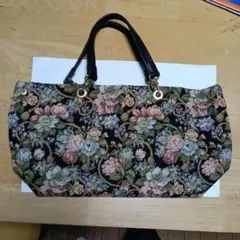 Think Bee! 花柄ハンドバッグ 大きめ