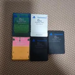 PS2 SONY メモリーカード 5個セット