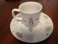 ピーターラビット　ウエッジウッド　カップ＆ソーサー