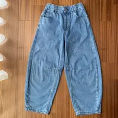 GU バレルレッグジーンズ 140cm