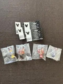 【新品未使用】ズートピア2めじるしアクセサリー4点セット