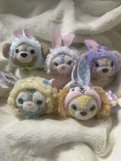 香港ディズニー　イースター　2019年　ダフィフレ　つむつむセット