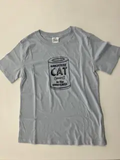 新品　GU 猫ロゴ　Tシャツ　Sサイズ　グラフィック　夏
