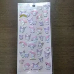 サンリオ　ぷくっとシール　マイメロ　クロミ　未開封新品　匿名配送送料込