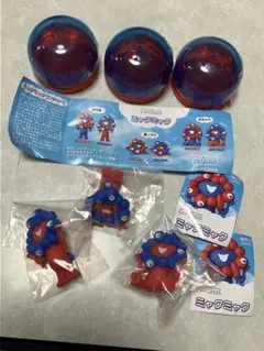ミャクミャク ガチャ　リバースカラーVer.3体セット