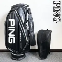 PING CB-P2401 ピン オーセンティックワン キャディバッグ ブラックのサムネイル