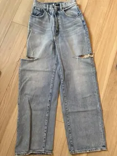 MOUSSY ダメージデニム