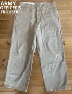 【W33L35】40's ARMY OFFICER'S TROUSERS