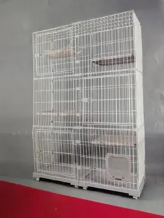 キャットケージ 3段 TX309051 猫用のサムネイル