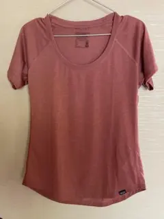 Patagonia キャプリーン・クール・トレイル Tシャツ Sサイズ オレンジ