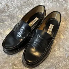 ハルタ　ローファー　23cm 黒　ブラック