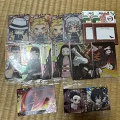 鬼滅の刃 まとめ売り カード シール 竈門炭治郎 竈門禰豆子 悲鳴嶼行冥