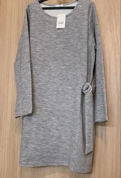 グレー チュニック トレーナー Mサイズ 新品未使用 JEUNE MAMAN