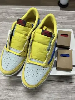 Travis Scott × Nike Air Jordan 1 Canary
