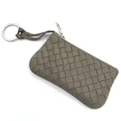 【美品✨】ボッテガヴェネタ キーケース コインケース イントレチャート ベージュ
