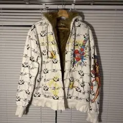 希少】Ed Hardy エドハーディー パーカー ハイビスカス y2k 平成
