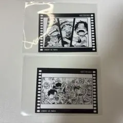 원피스 ジャンプショップ メモリアルフィルムカード エース サボ ルフィ