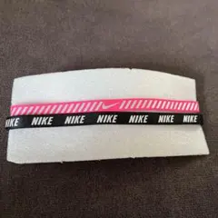 NIKE ヘアバンド ピンク 黒 セット