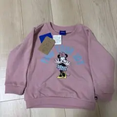 【新品未使用】ミニーちゃんトレーナー100㎝