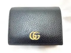 ♡ 美品 ♡ グッチ GGマーモント 二つ折り財布