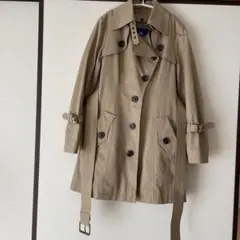 値下げ！バーバリーブルーレーベル トレンチコート ３６ Sサイズ カバー付き
