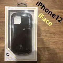 【値下げ】iPhone12、12Pro　黒色iFace