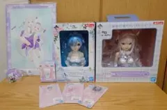 リゼロ 一番くじ フィギュア 2体 / ビジュアライズボード 他