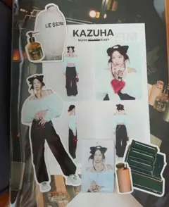 LE SSERAFIM ルセラフィム　ポップアップ　カズハ 3点セット