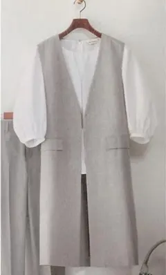 ポールスチュアート☆ジレ＊グレー★PaulStuartPaulStuart