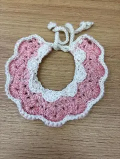 ピンクとホワイトのペット用スタイ