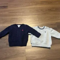 ラルフセーター &スエット2点セット