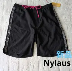 【Nylaus 】Мサイズ　黑　柄あり　ショートパンツのサムネイル