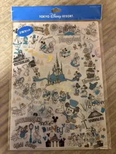 東京ディズニーリゾート クリアホルダー 2枚セット