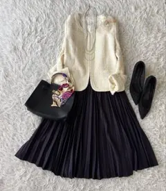 リフレクト ノーカラージャケット セットアップ M〜L 入学式 セレモニー