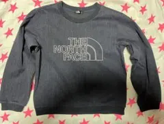 ノースフェイス　130 スウェット　紺色