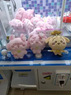 ちいかわ　ぬいパレット（モモンガ＆シーサー）うさぎ　プロペラ討伐マスコット