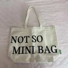 MINI トートバッグ NOT SO MINI BAG ミニクーパー