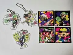 スプラトゥーン2 キーホルダー、ステッカーセット