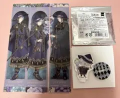 ツイステ ブルームバースデー しおり アズール フロイド ジェイド アクスタ