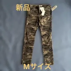 新品タグ付き Sorridere カモフラ柄 スキニーパンツ　Mサイズ