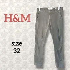 エイチアンドエム【32】スキニーフィットチノパン ストレッチ コットン ベージュのサムネイル