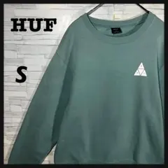 美品】HUF OG Logo Crew Sweater 